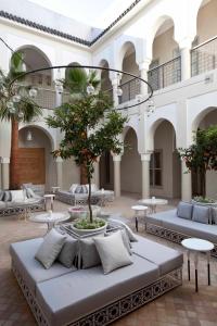 Posezení v ubytování Riad Nashira & Spa