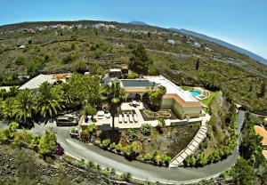 Pohľad z vtáčej perspektívy na ubytovanie Suite Mariposa Finca Montimar