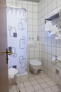 Koupelna v ubytování Hotel Restaurant Ruppert