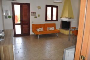 Ein Sitzbereich in der Unterkunft Casa Vacanze Sole e Mare