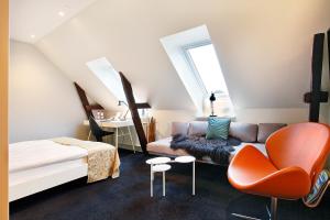 Voodi või voodid majutusasutuse Herning City Hotel toas
