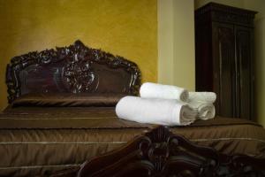 Postel nebo postele na pokoji v ubytování Casa Rural Teresa