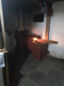 Η κουζίνα ή μικρή κουζίνα στο Pouso e Camping do Miguel +47 φωτογραφίες