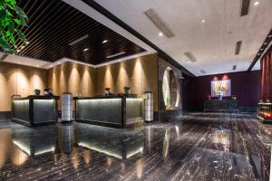 Posezení v ubytování Yiwu Kasion Purey Hotel