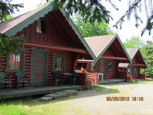 Bygningen som ferieparken ligger i