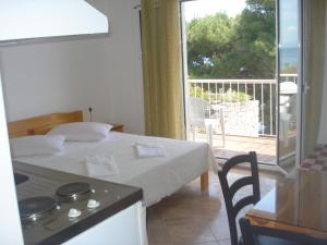 Balkón alebo terasa v ubytovaní Apartments San Giorgio