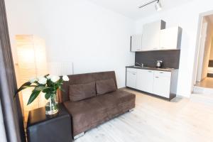 Kuchyň nebo kuchyňský kout v ubytování Hotel Palko