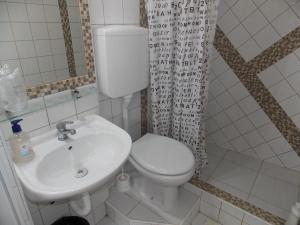 Koupelna v ubytování Hostel Stan Na Dan