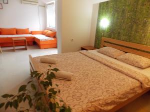 Postel nebo postele na pokoji v ubytování Hostel Stan Na Dan