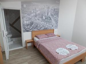 Postel nebo postele na pokoji v ubytování Hostel Stan Na Dan