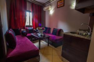 Posezení v ubytování Residence Hotel Assounfou