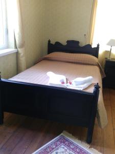 Postel nebo postele na pokoji v ubytování Mamma Mia Guest House