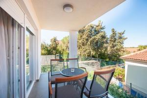 Balkón alebo terasa v ubytovaní Apartment Tajana Residence