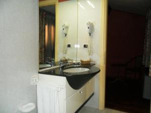 Koupelna v ubytování Hotel Borgo Antico