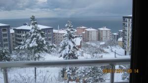 冬のEvim Trabzon Apartmentの様子