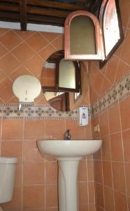 Koupelna v ubytování Hotel Villa Florencia Centro Histórico