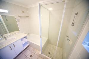 Bagno di Lazy Lizard Motor Inn