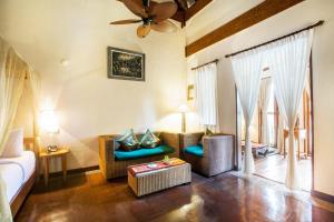 Istumisnurk majutusasutuses Junjungan Ubud Hotel and Spa