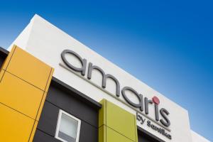 Ein Zertifikat, Auszeichnung, Logo oder anderes Dokument, das in der Unterkunft Amaris Hotel Cimanuk Bandung ausgestellt ist