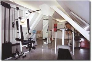 Fitness centrum a/nebo fitness zařízení v ubytování Hotel Gasthof zur Post