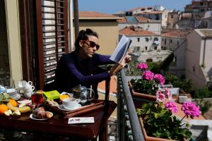 A balcony or terrace at I Cavalieri di Malta