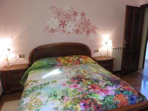 A bed or beds in a room at La Palma