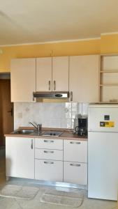 Kuchyň nebo kuchyňský kout v ubytování Apartment Maras