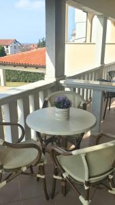 Balkón nebo terasa v ubytování Apartment Maras