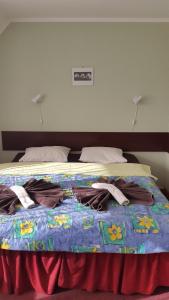 Una cama o camas en una habitación de Terve Hostel