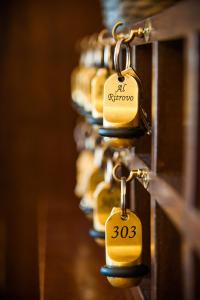 Certifikát, hodnocení, plakát nebo jiný dokument vystavený v ubytování Hotel Al Ritrovo