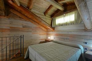Posteľ alebo postele v izbe v ubytovaní Agriturismo Cascina Rosengana