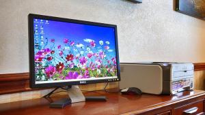 TV a/nebo společenská místnost v ubytování Best Western Plus Ticonderoga