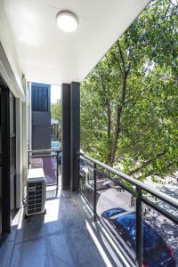 a view from the balcony of a house at Hamilton on Beaumont in Newcastle