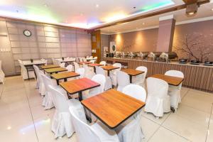 Restaurace v ubytování Urban Travellers Hotel