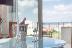 Balkón nebo terasa v ubytování Villa Kos Murter Apartments
