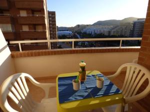 Balkón nebo terasa v ubytování 1ª Linea Playa Deluxe Costa Marina