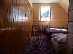 Postel nebo postele na pokoji v ubytování Horský Wigwam Geronimo