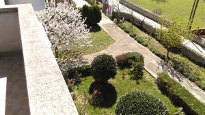 Zahrada ubytování Apartments Lena