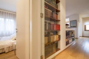 Knihovna v bed and breakfast
