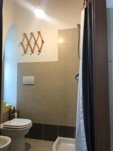 Koupelna v ubytování MyRoom Città Alta 1