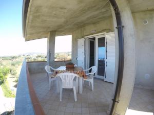 A balcony or terrace at Appartamenti Torre