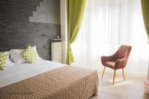 Postel nebo postele na pokoji v ubytování Aurelia Rooms
