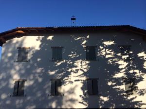The building in which a panziókat is located