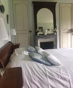 Cama o camas de una habitación en Château Gaillard baie de Somme