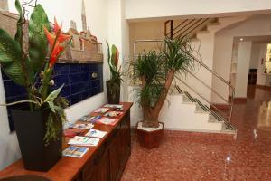 Vstupní hala nebo recepce v ubytování Hotel Alguer Camp Nou