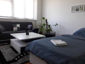 Cama o camas de una habitación en Apartment Beton