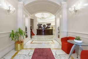 Vstupní hala nebo recepce v ubytování Gambrinus Hotel