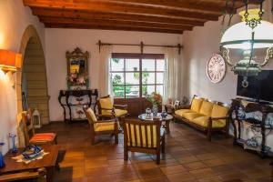 Posezení v ubytování Hotel Galini Patmos