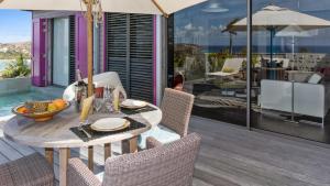 Posezení v ubytování Villa Lodge 4 Epices