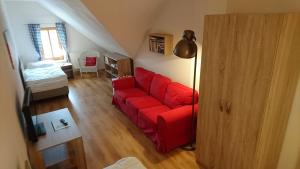 Posezení v ubytování Apartmány Nova Lake